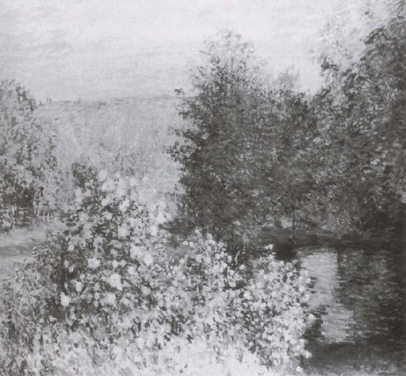 Claude Monet Garden Coner in Montgeron
